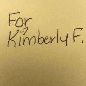 Rae Dunn for Kimberly do not buy